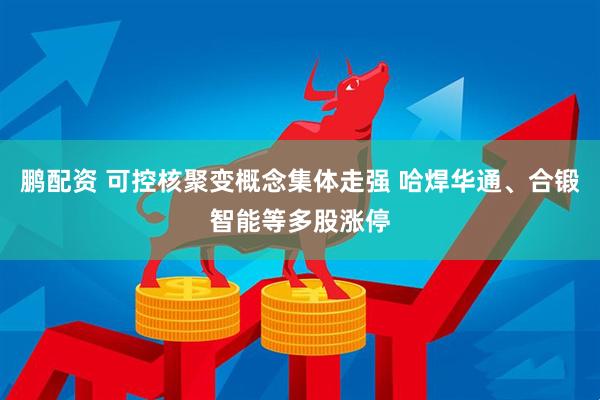 鹏配资 可控核聚变概念集体走强 哈焊华通、合锻智能等多股涨停